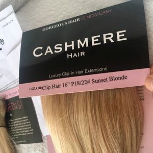 Chashmere Hair Luxury Clip-In hair extensions- 16”